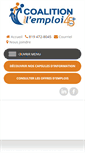 Mobile Screenshot of emplois45ans.org
